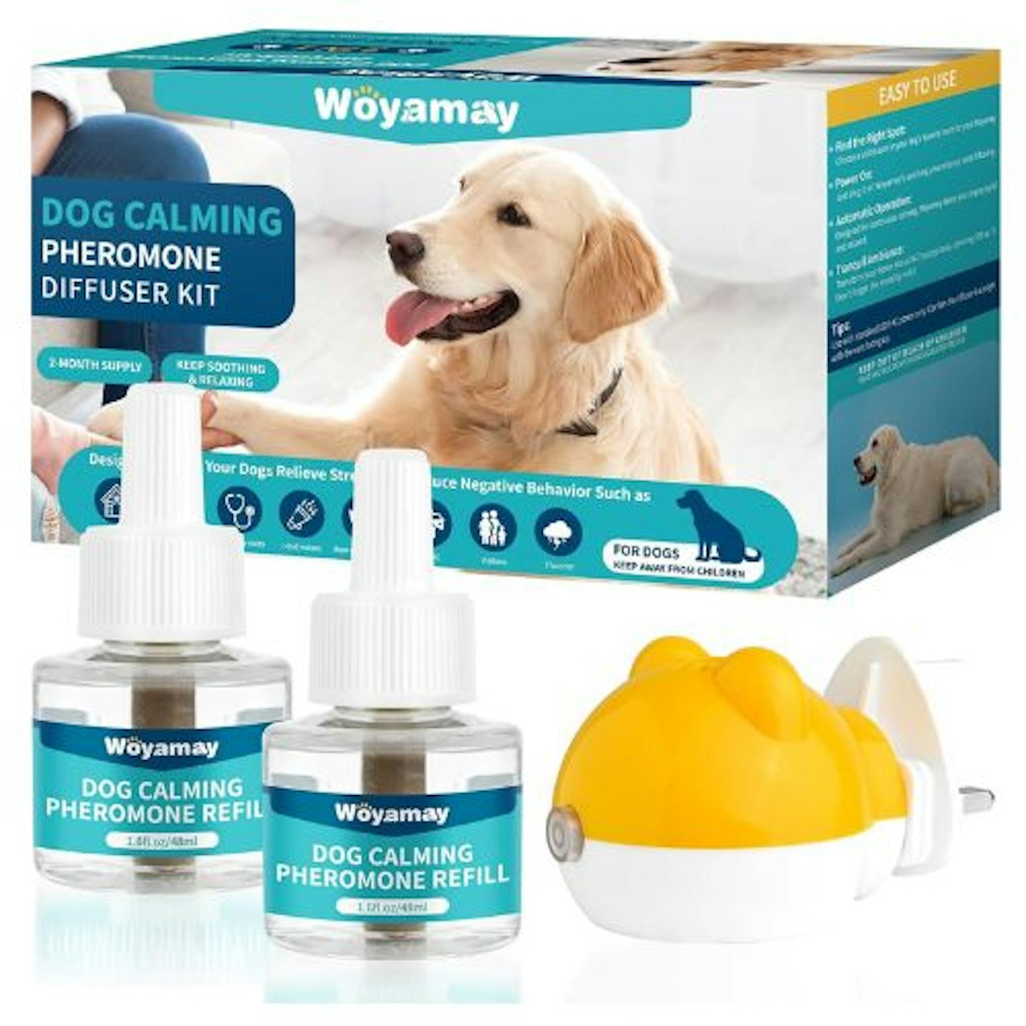 Woyamay 3-in-1 Dog Calming Plug-In