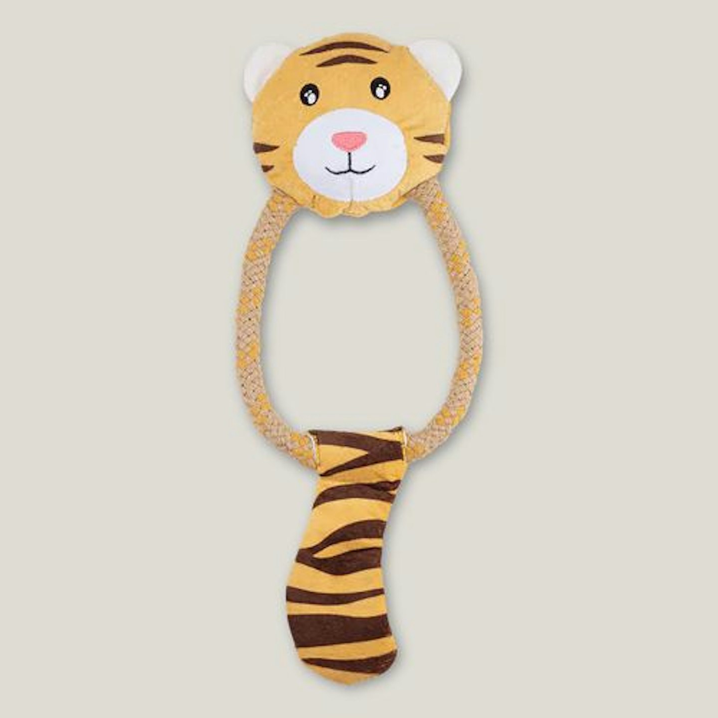BECO Recycled Soft Dog Toy, Tiger