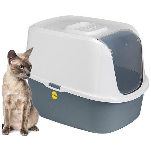 Covered cat litter tray argos sale