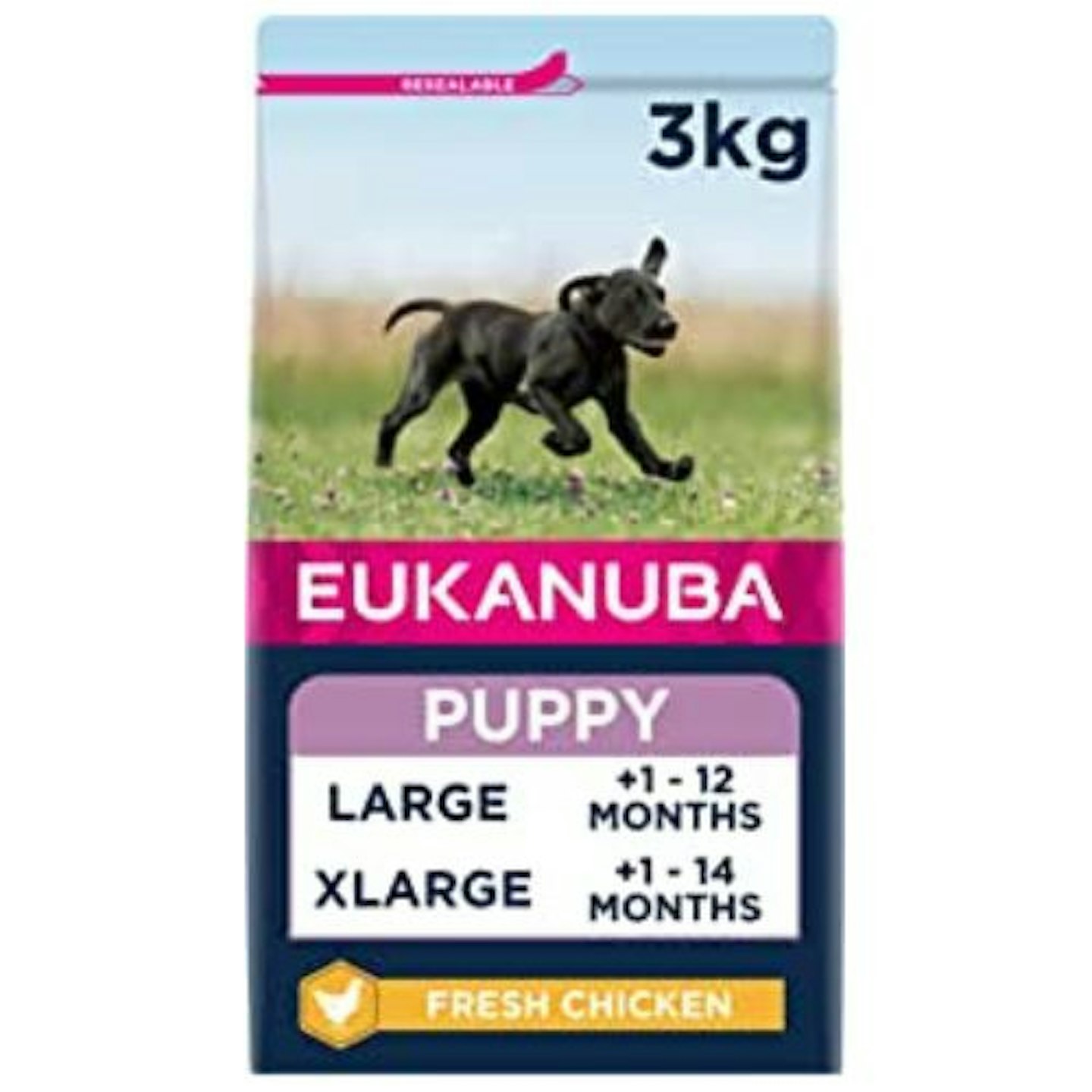 Eukanuba Complete Dry Dog Food for Puppy Large and Giant Breeds with Fresh Chicken