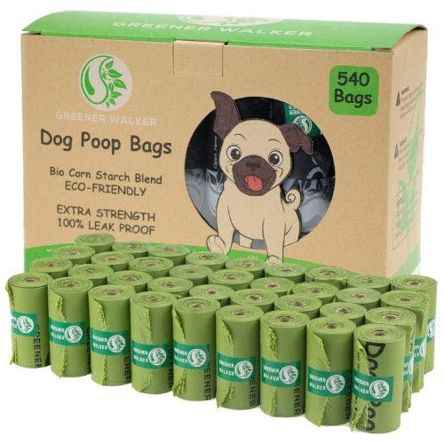 Environmentally friendly hotsell dog poop bags