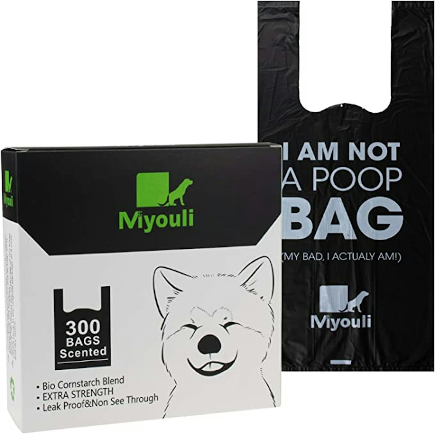 Miyouli Extra Thick Biodegradable Pet Poop Waste Bags