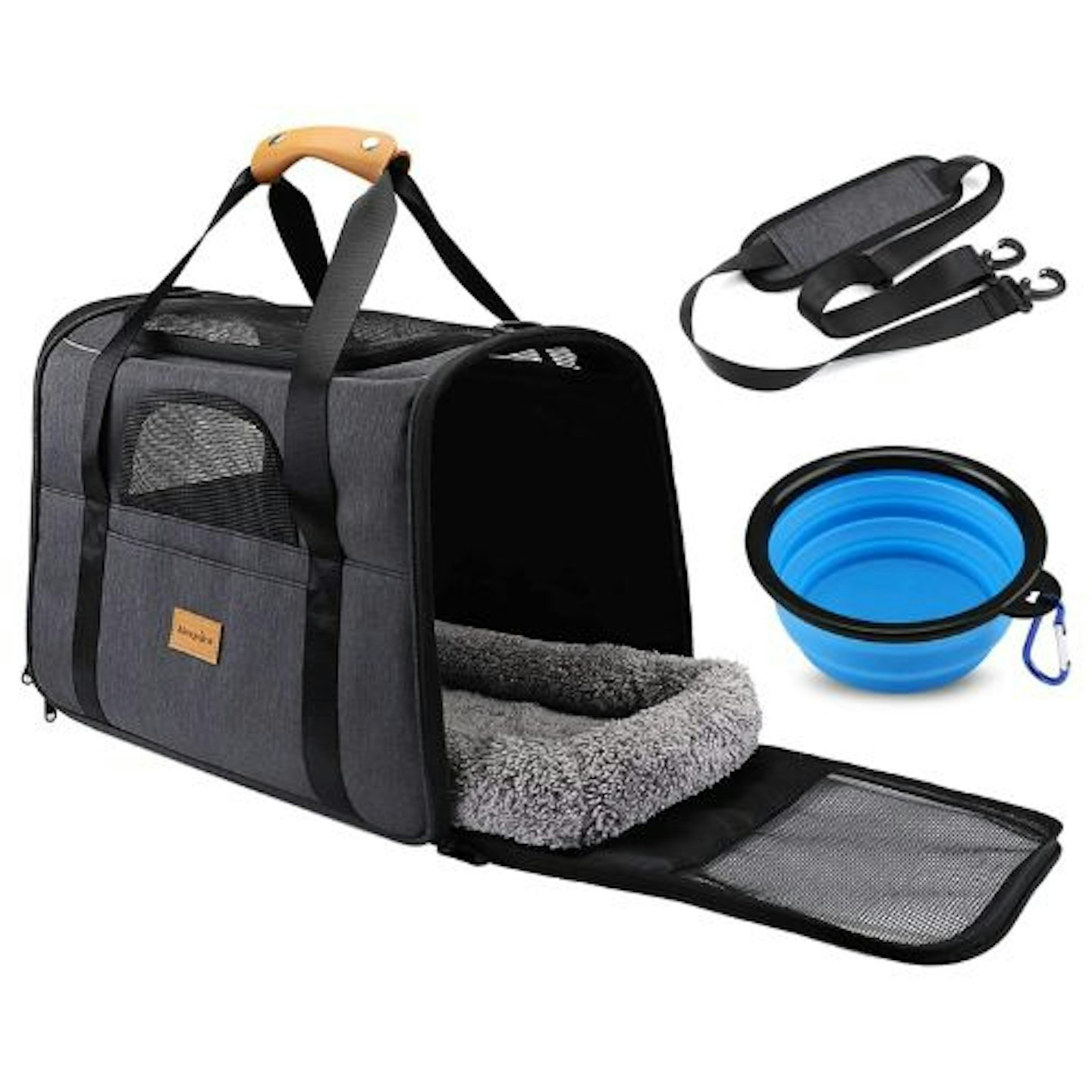 Morpilot Pet Carrier Bag, Portable Cat Carrier Bag Top Opening