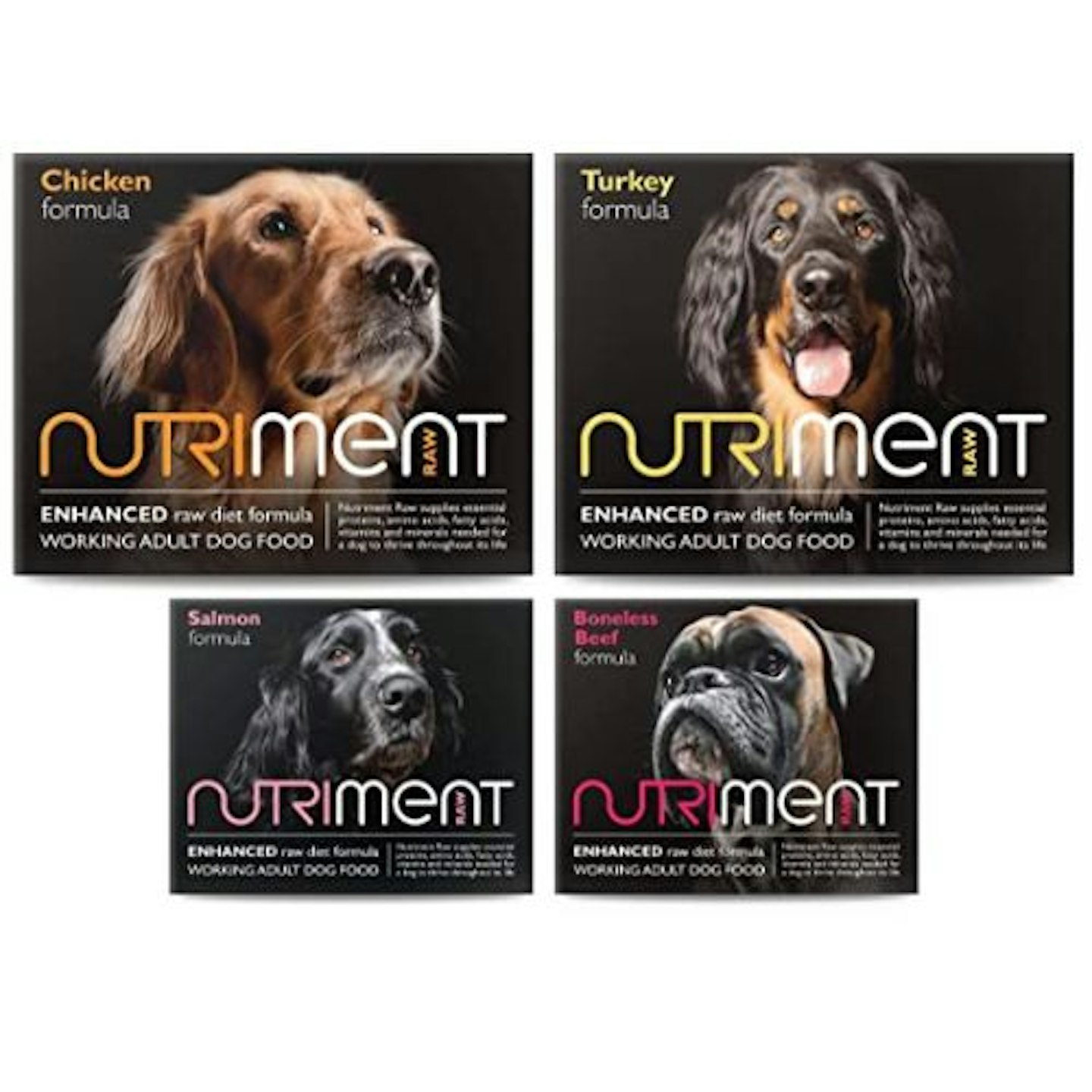 NUTRIMENT ENHANCED ADULT WORKING DOGS Raw Food