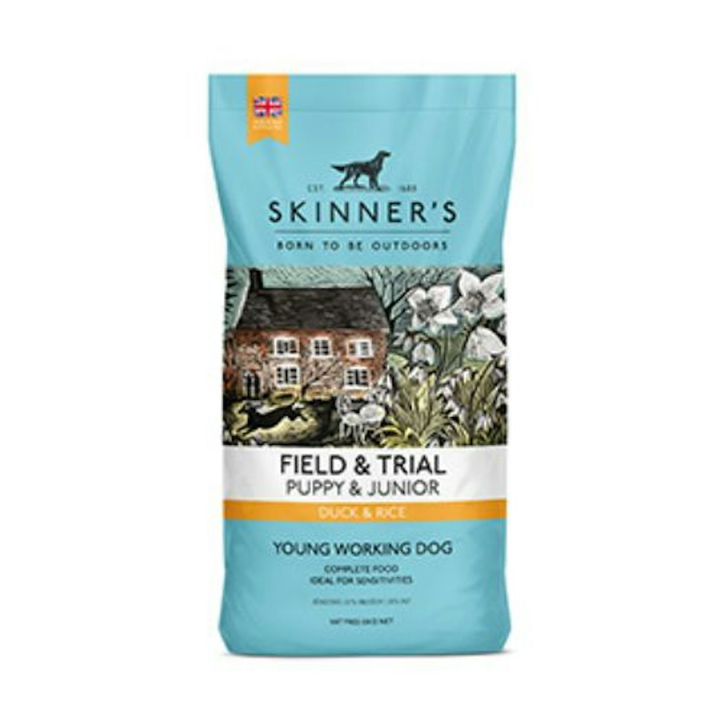 Skinner's Field and Trial Dry Puppy and Junior Food Duck and Rice