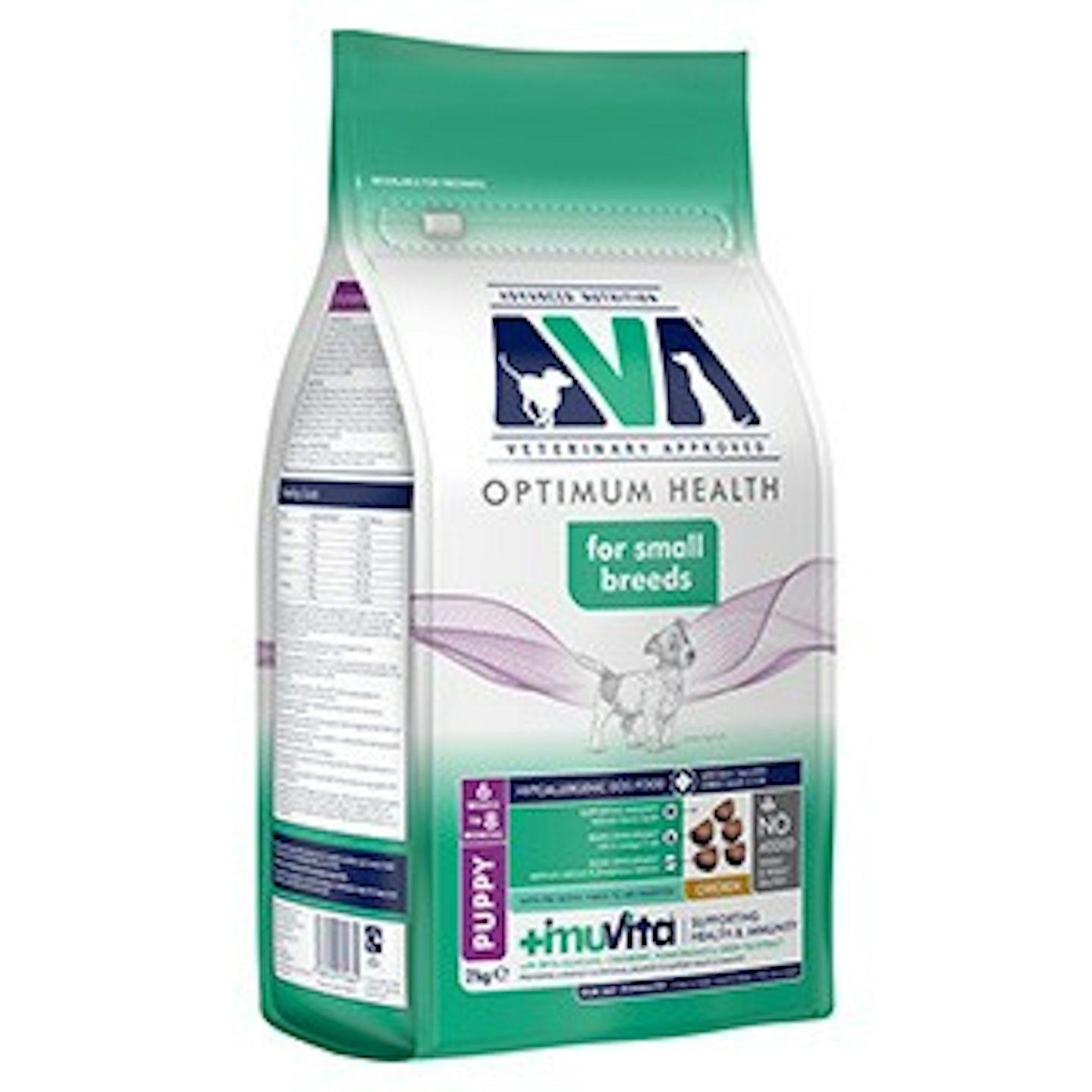 AVA Veterinary Approved Optimum Health Small Breed Dry Puppy Food Chicken 2kg