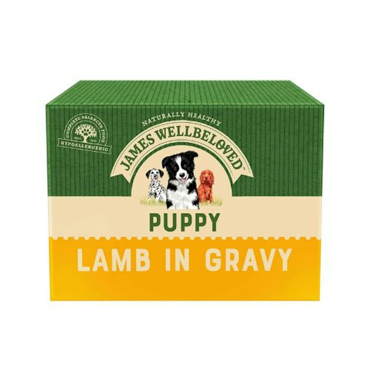 James Wellbeloved Puppy Lamb in Gravy 10 Pouches