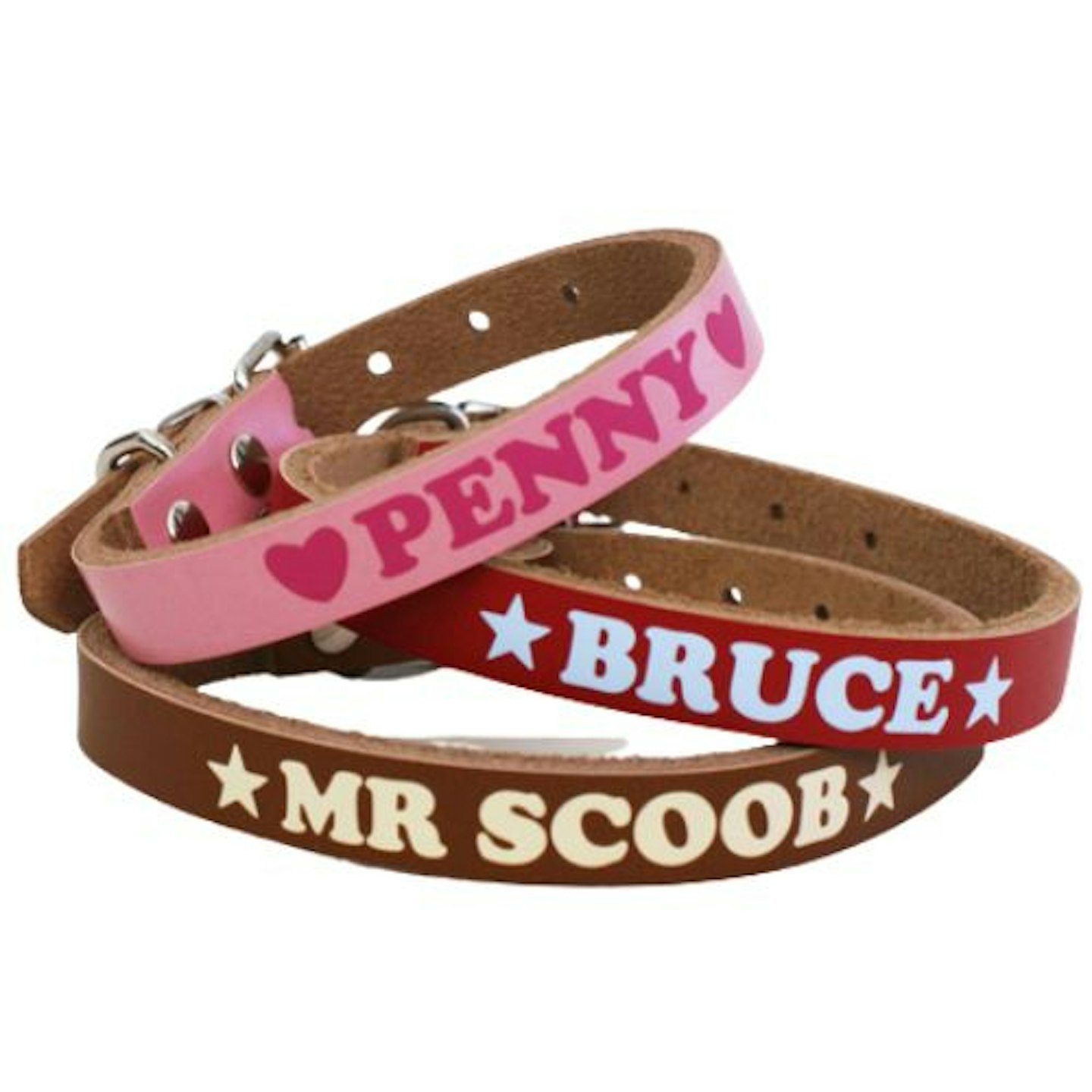 Personalised Colourful Dog Collar