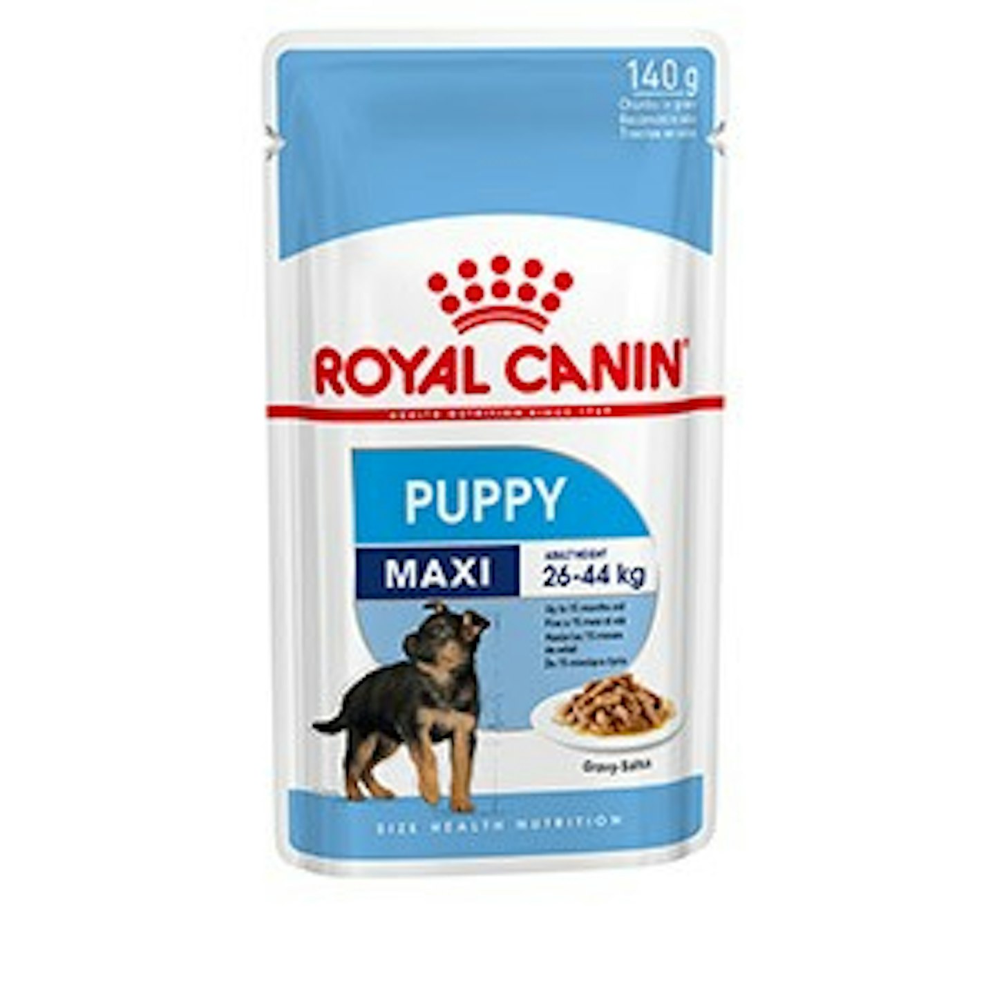 Royal Canin Size Health Maxi Breed Wet Puppy Food in Gravy 10x140g