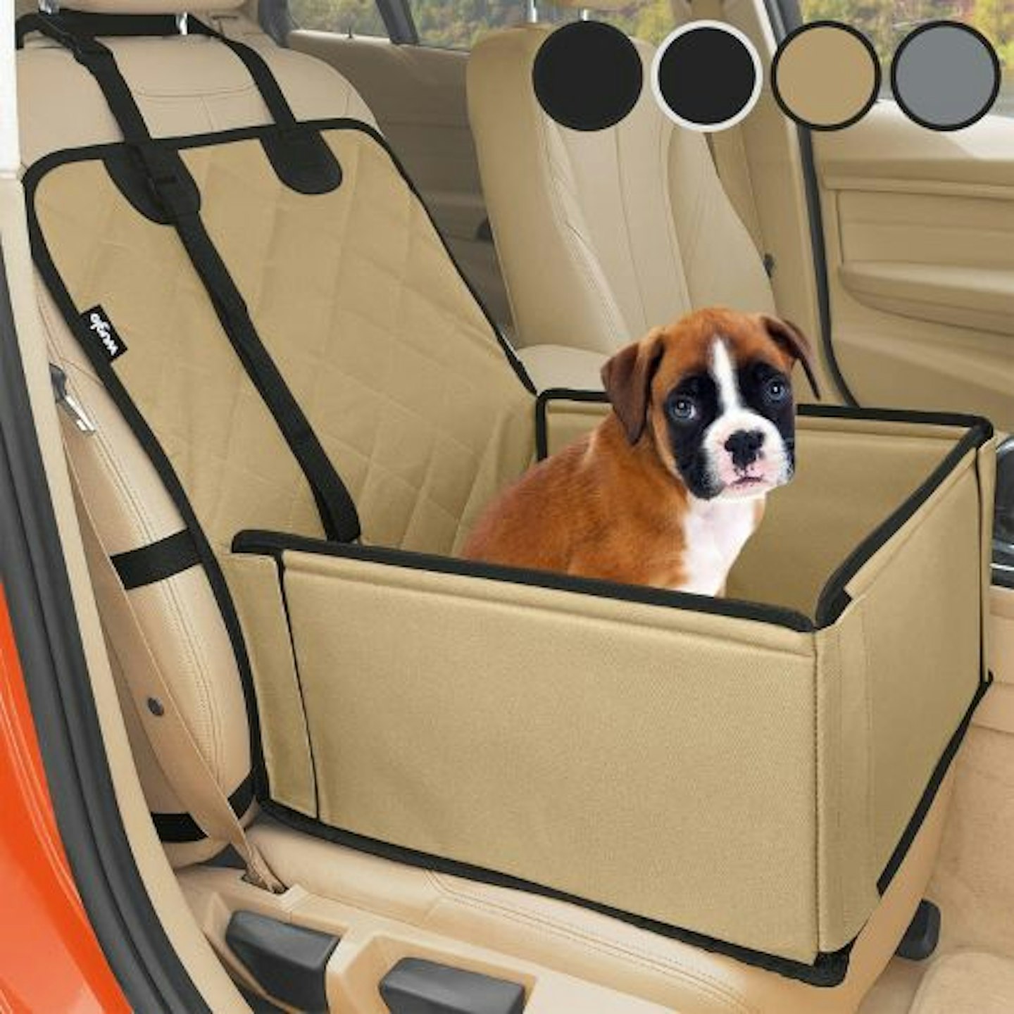 Extra Stable Dog Car Seat