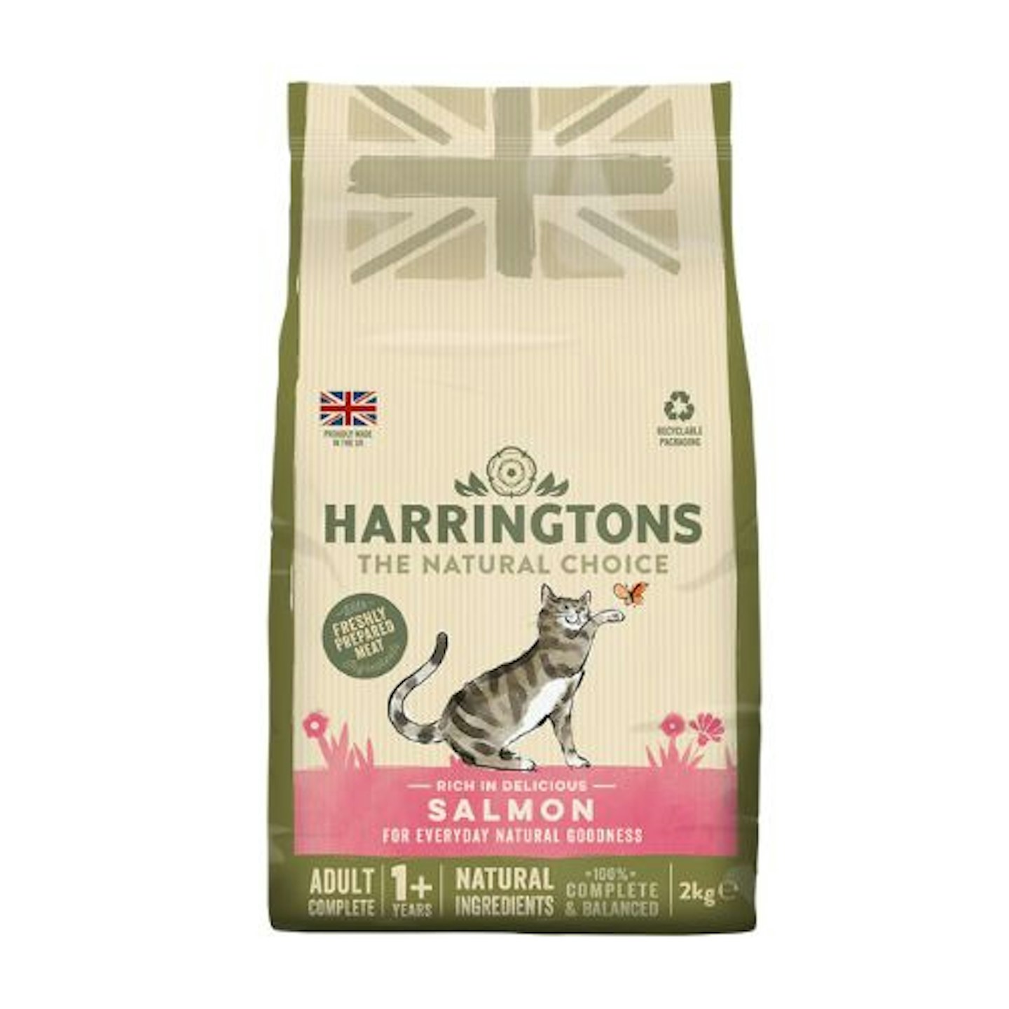 Harringtons Complete Dry Cat Food Salmon