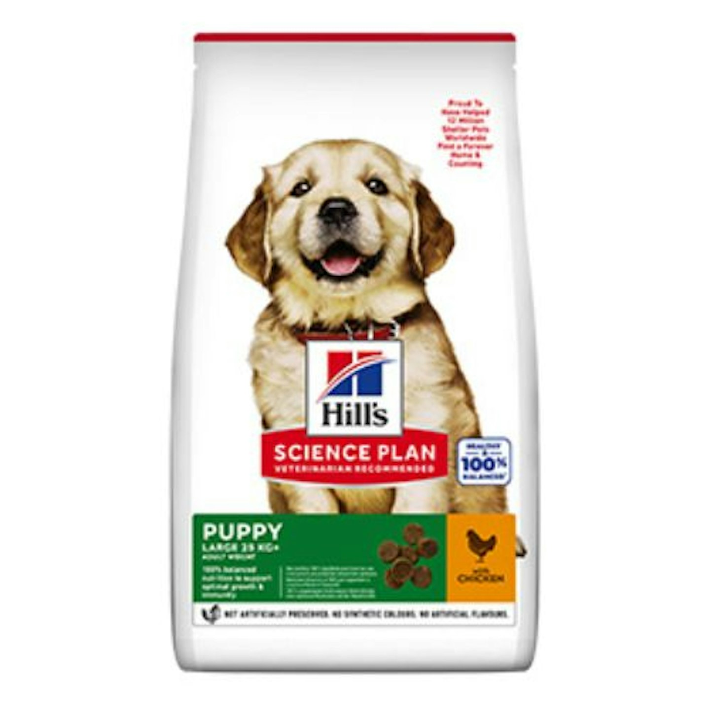 Hill's Science Plan Large best dog fod brands Breed Dry Puppy Food Chicken 12kg