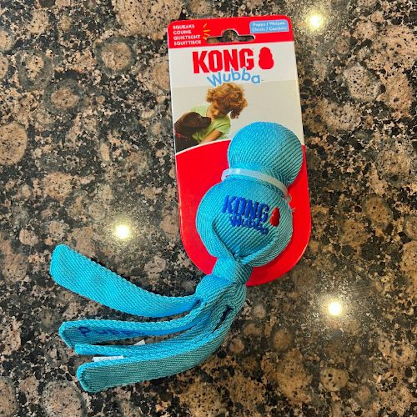 Kong Wubba Puppy Nylon Tug of War Dog Toy