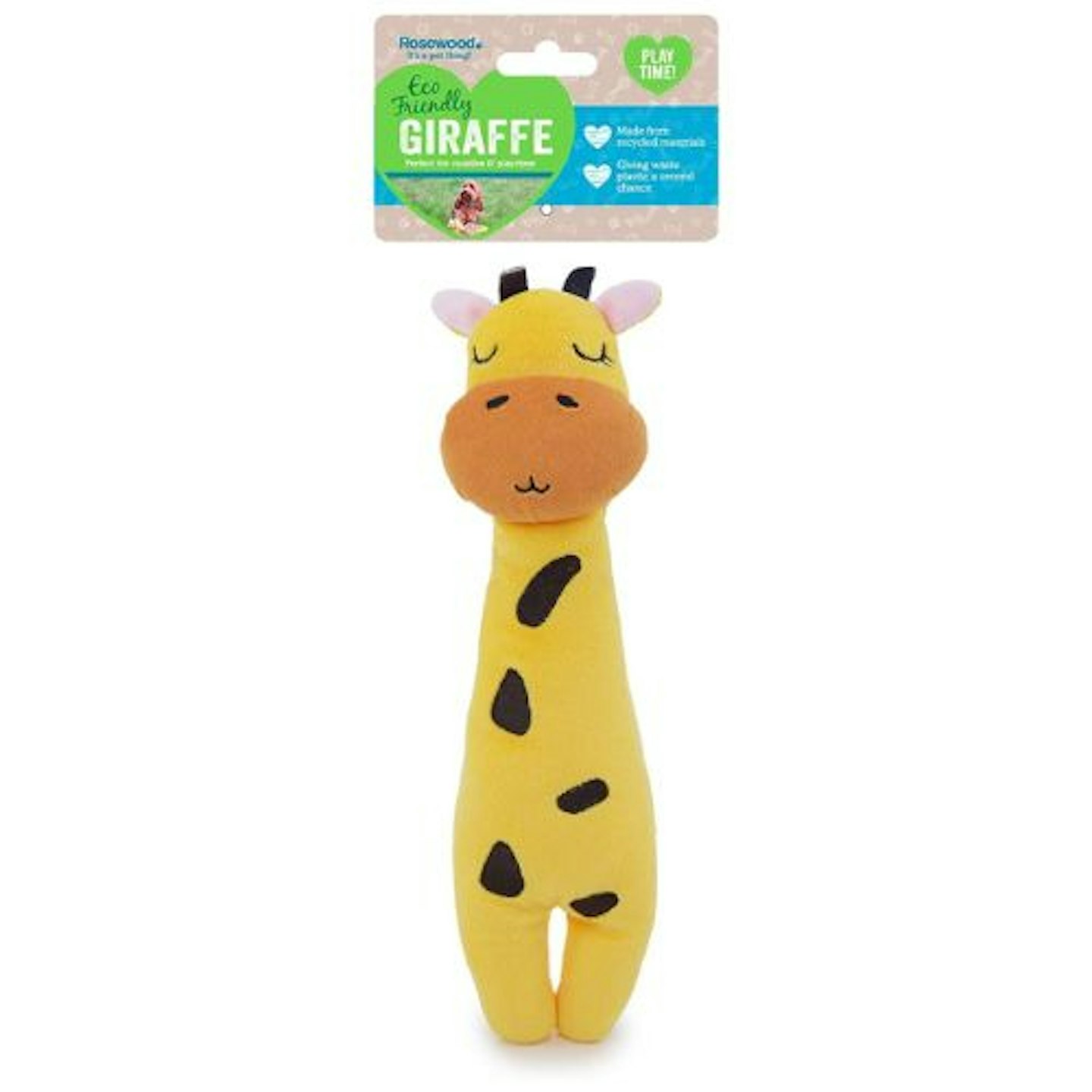 Rosewood Eco Friendly Giraffe Dog Toy