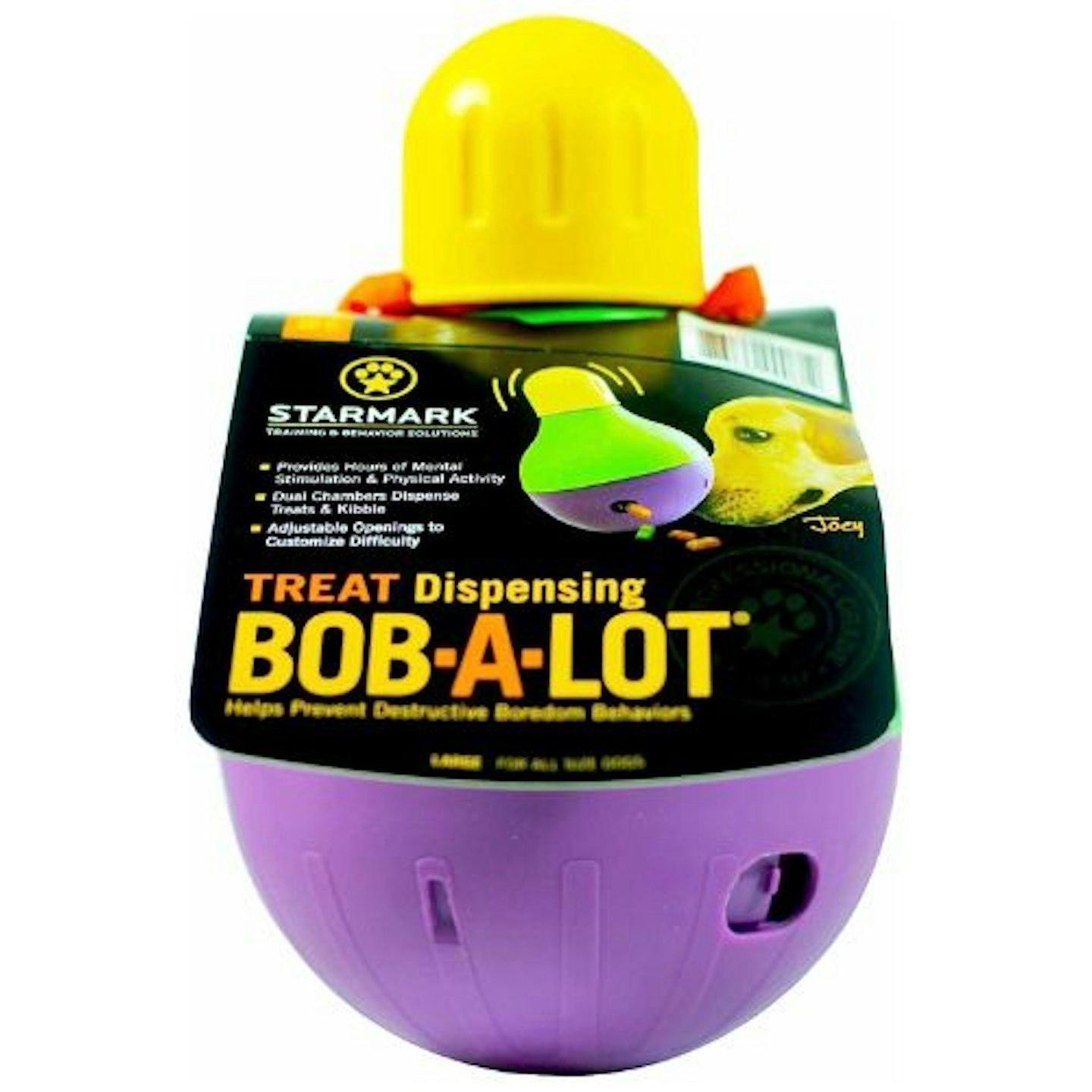 Starmark Bob-a-Lot Interactive Dog Toy