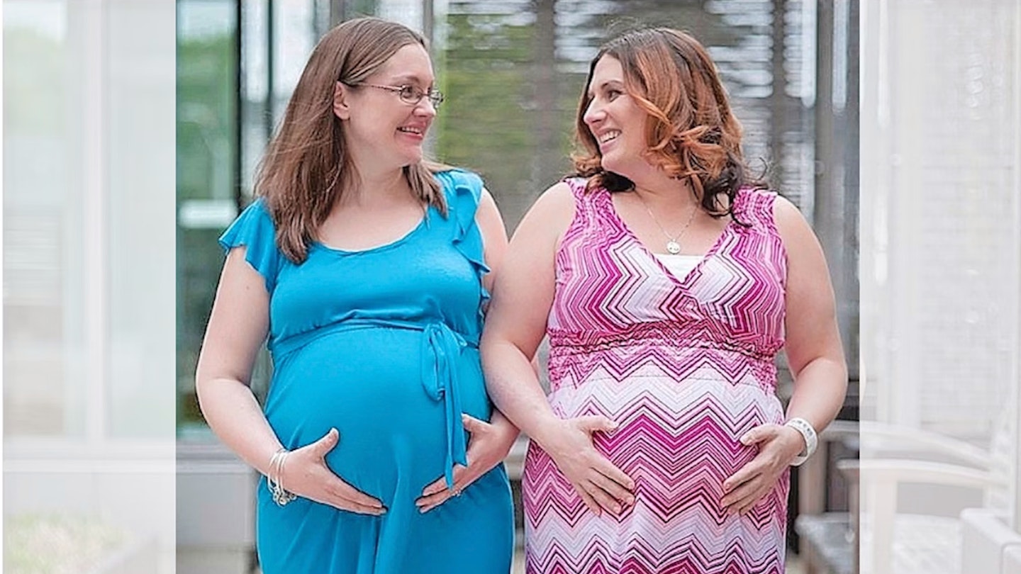 both pregnant at the same time