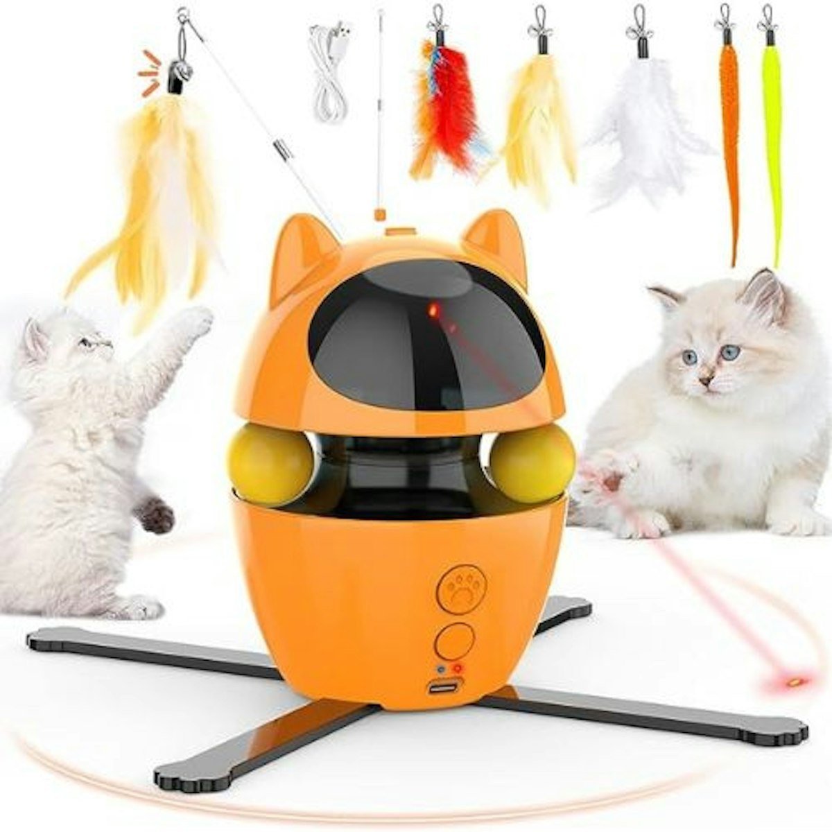 Best interactive cat toys to stimulate and entertain UK 2024