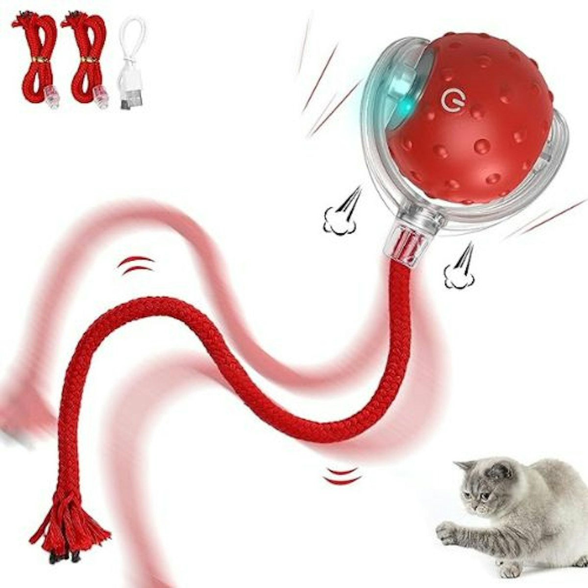 Best interactive cat toys to stimulate and entertain UK 2024