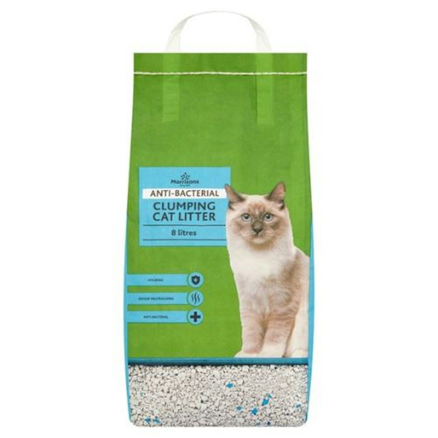 Morrisons Antibacterial Clumping Cat Litter