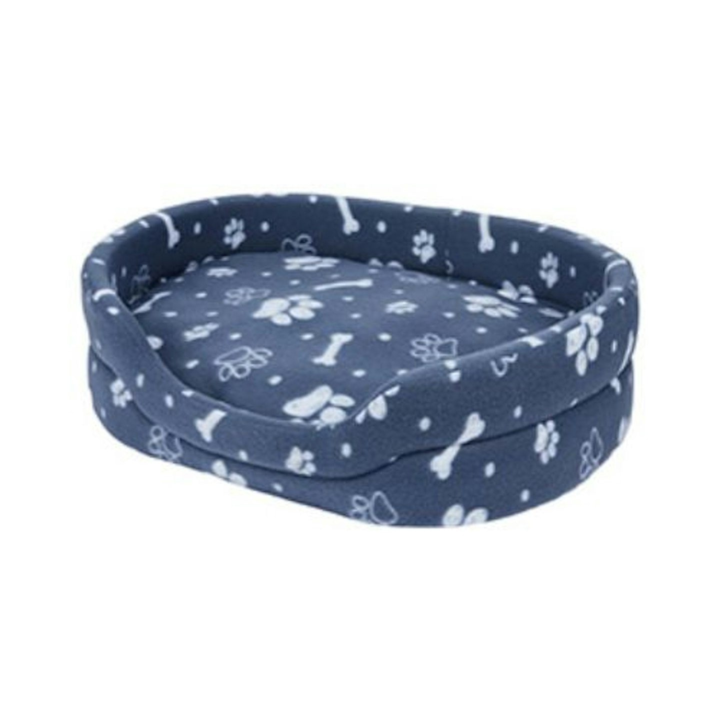 Pets at Home Bone Oval Dog Bed