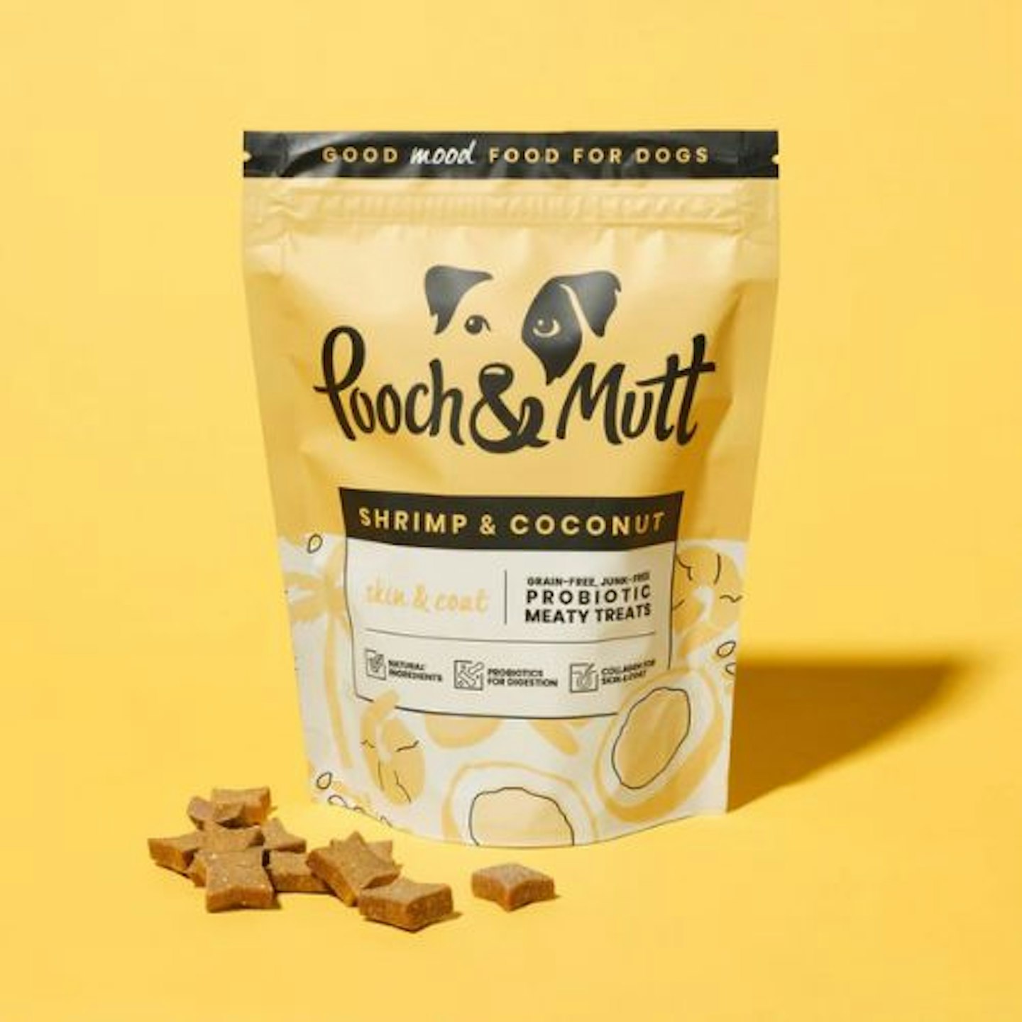 Pooch + Mutt Skin and Coat Probiotic Meaty Treats