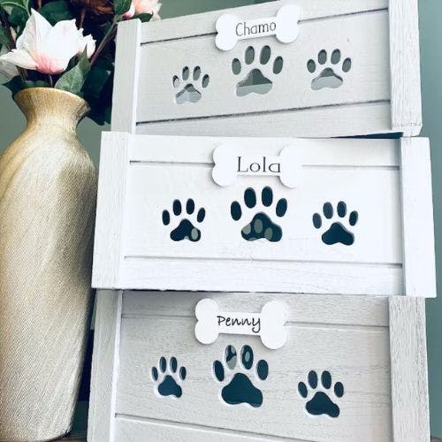 Personalised dog items best sale