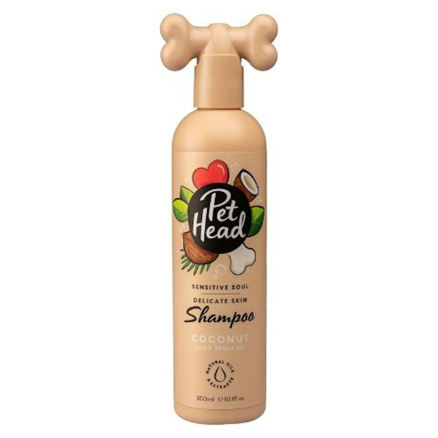 PET HEAD Dog Shampoo 300ml, Sensitive Soul, Coconut Scent, Shampoo for Dogs with Sensitive Skin, Professional Grooming, Vegan Pet Shampoo, Hypoallergenic,...