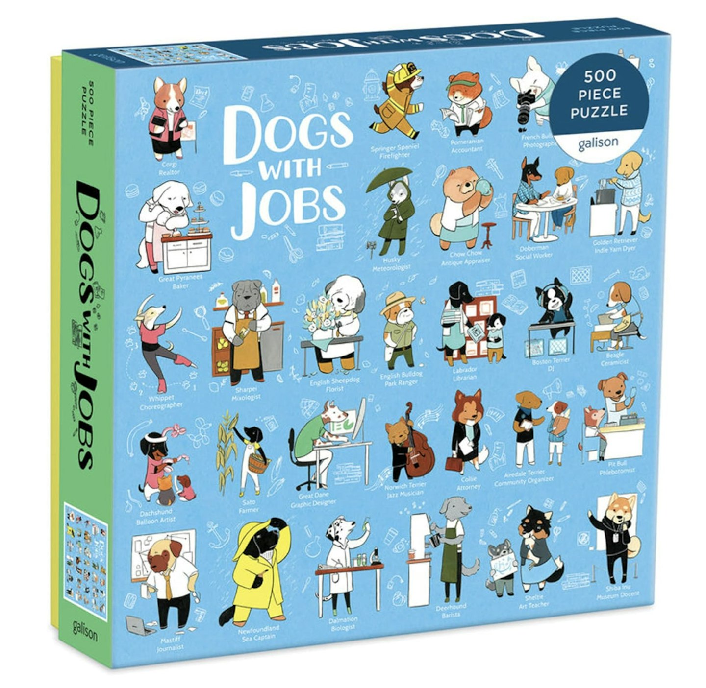  Dogs With Jobs 500 Piece Puzzle