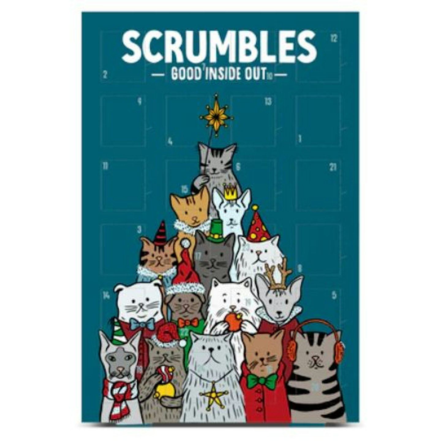 Scrumbles Christmas Advent Calendar for Cats