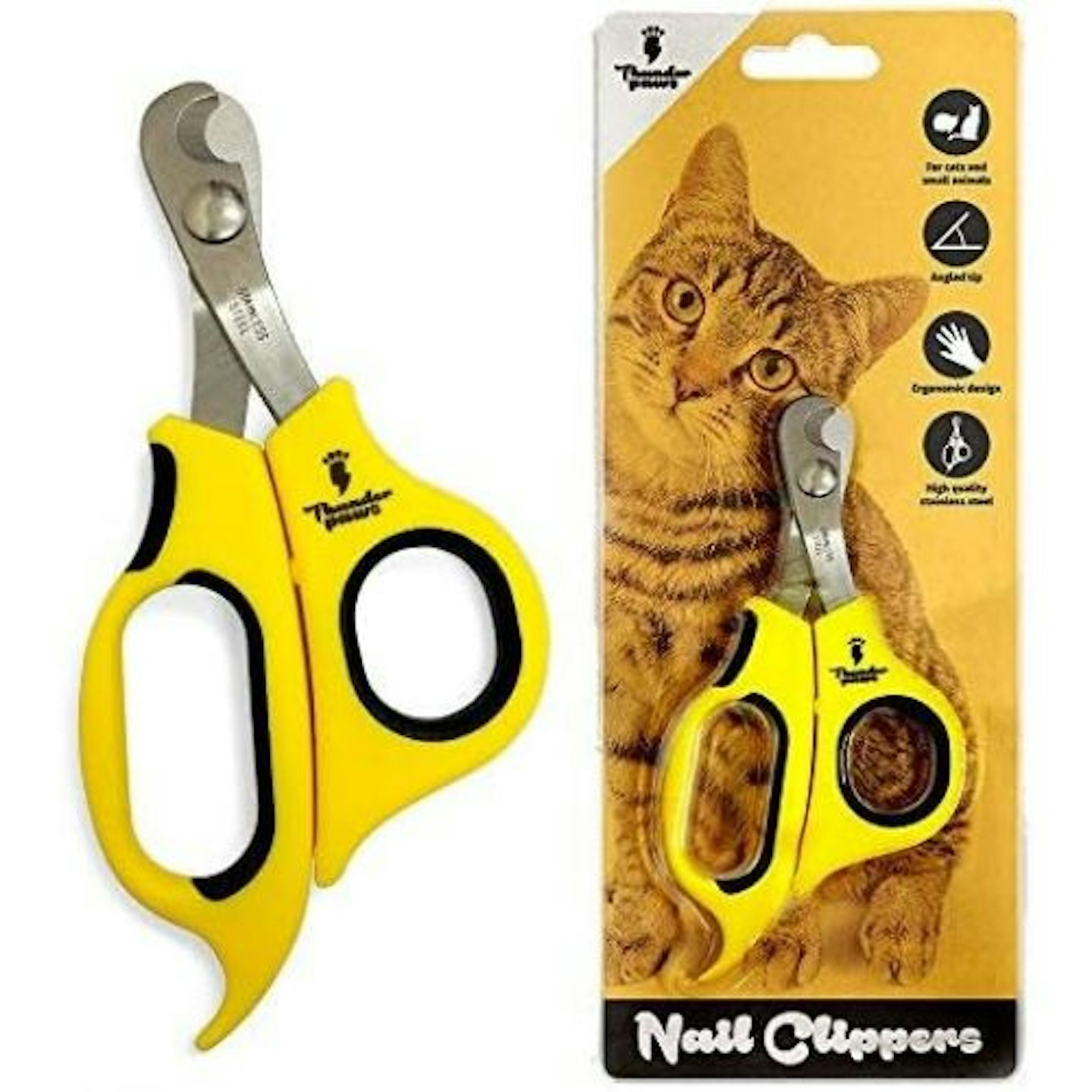 Thunderpaws Professional-Grade Cat Nail Clippers