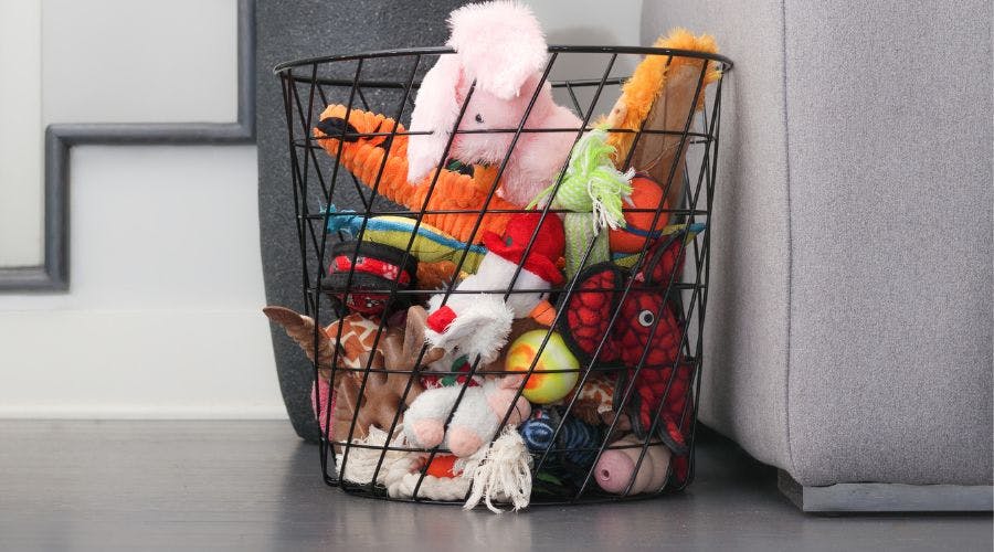 Best dog cheap toy storage