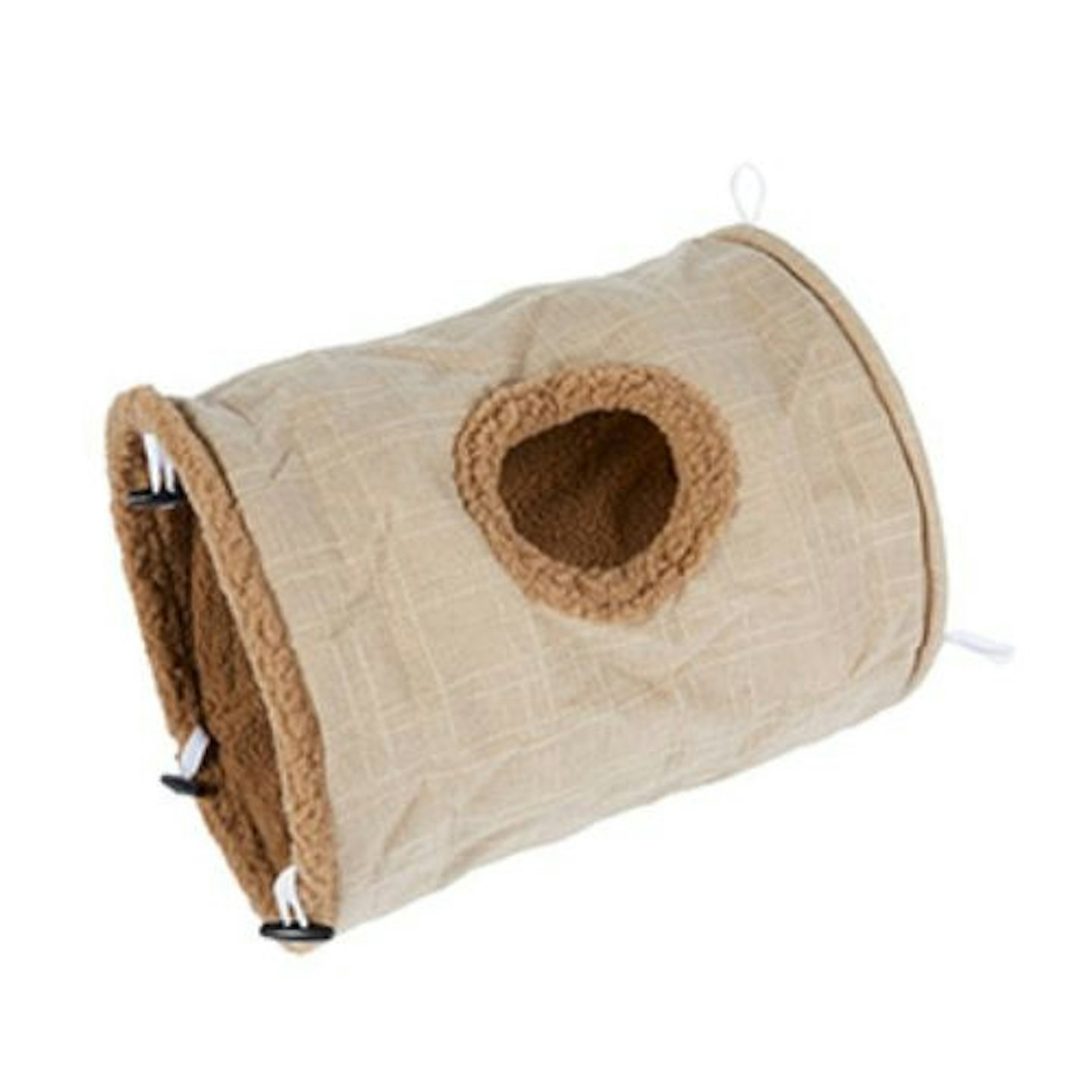 Willow's Linen Cat Tunnel Toy