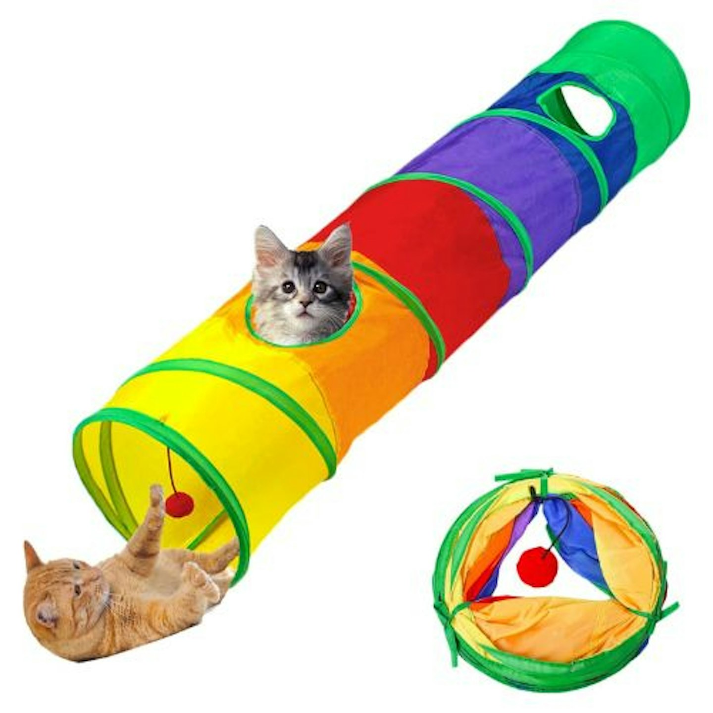 Aokuy Cat Toys Cat Tunnel