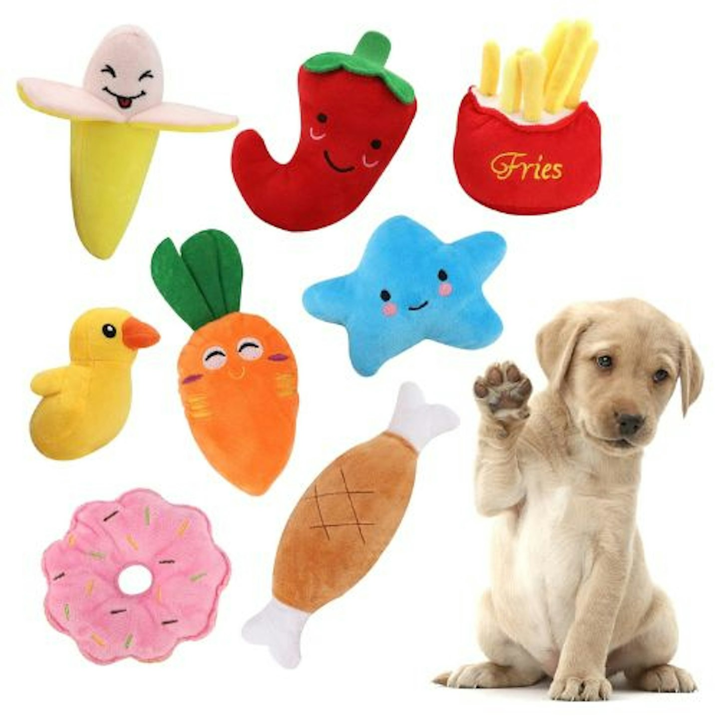 Jodsen 8 Pack Puppy Toys