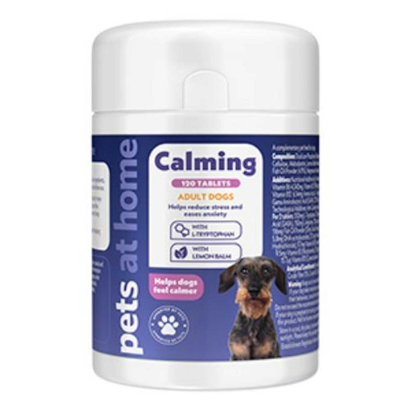 Pets at Home Calming Tablets for Adult Dogs 120 Pack