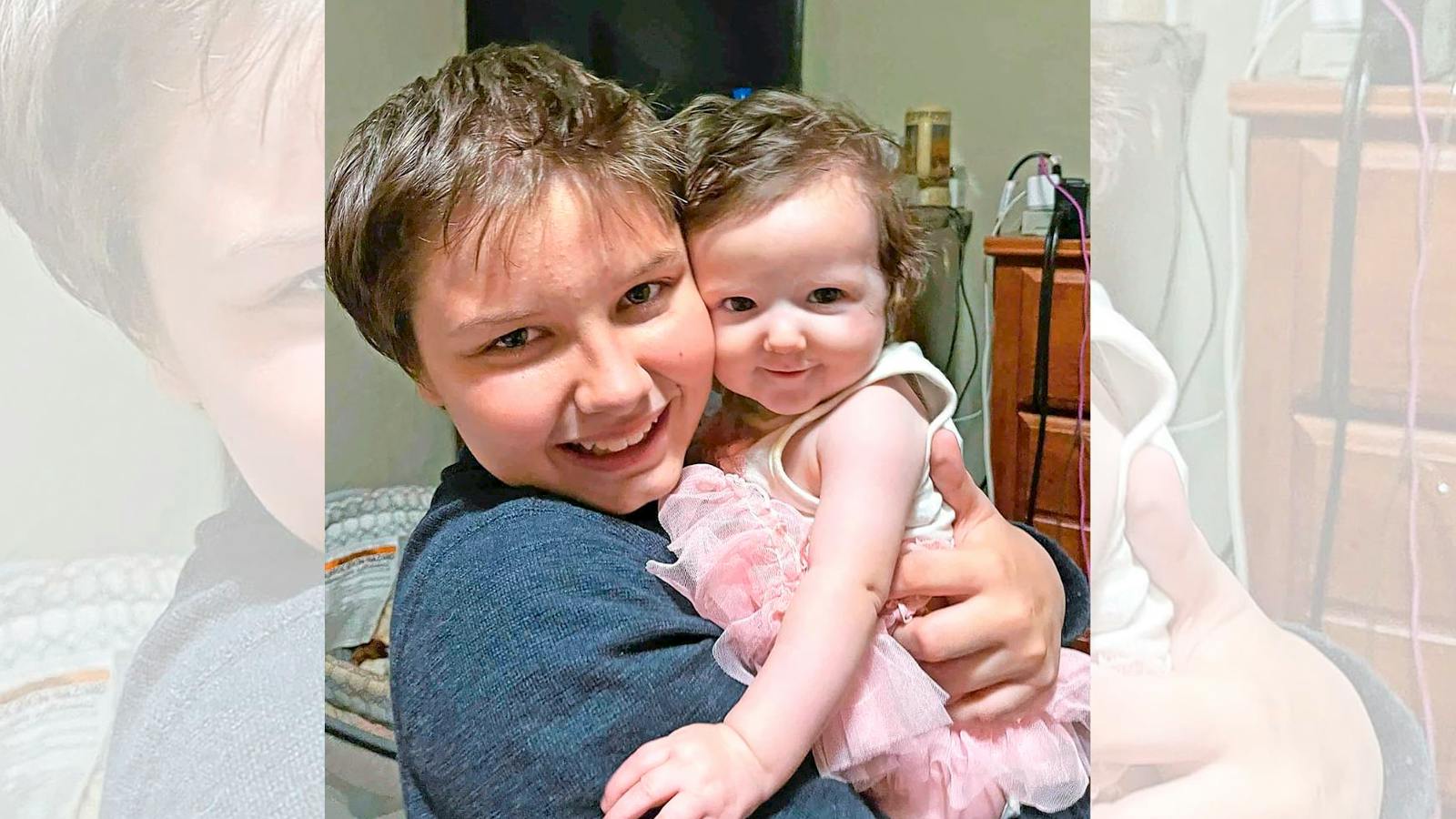 Son saved sisters from fire