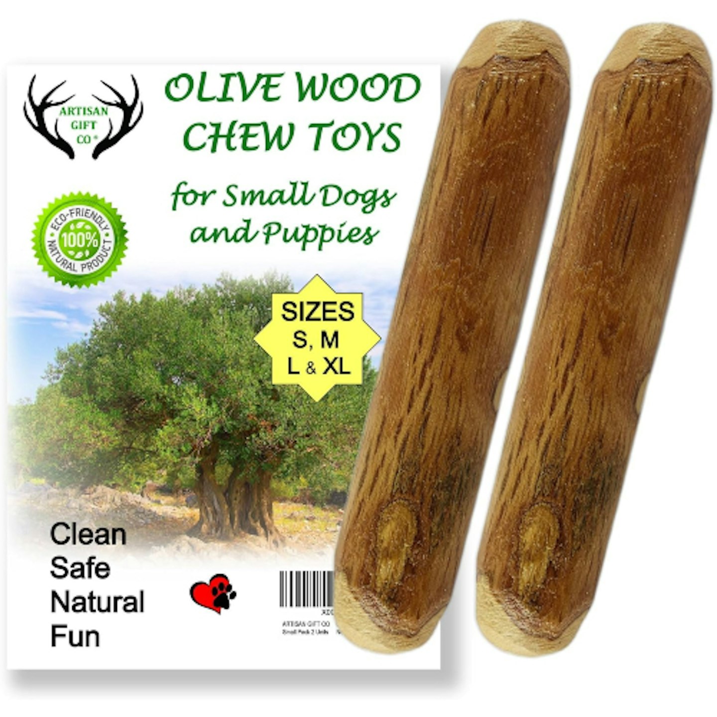 Olive wood chews 