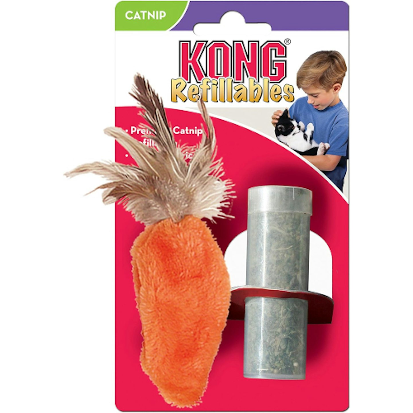 Kong feather toy 