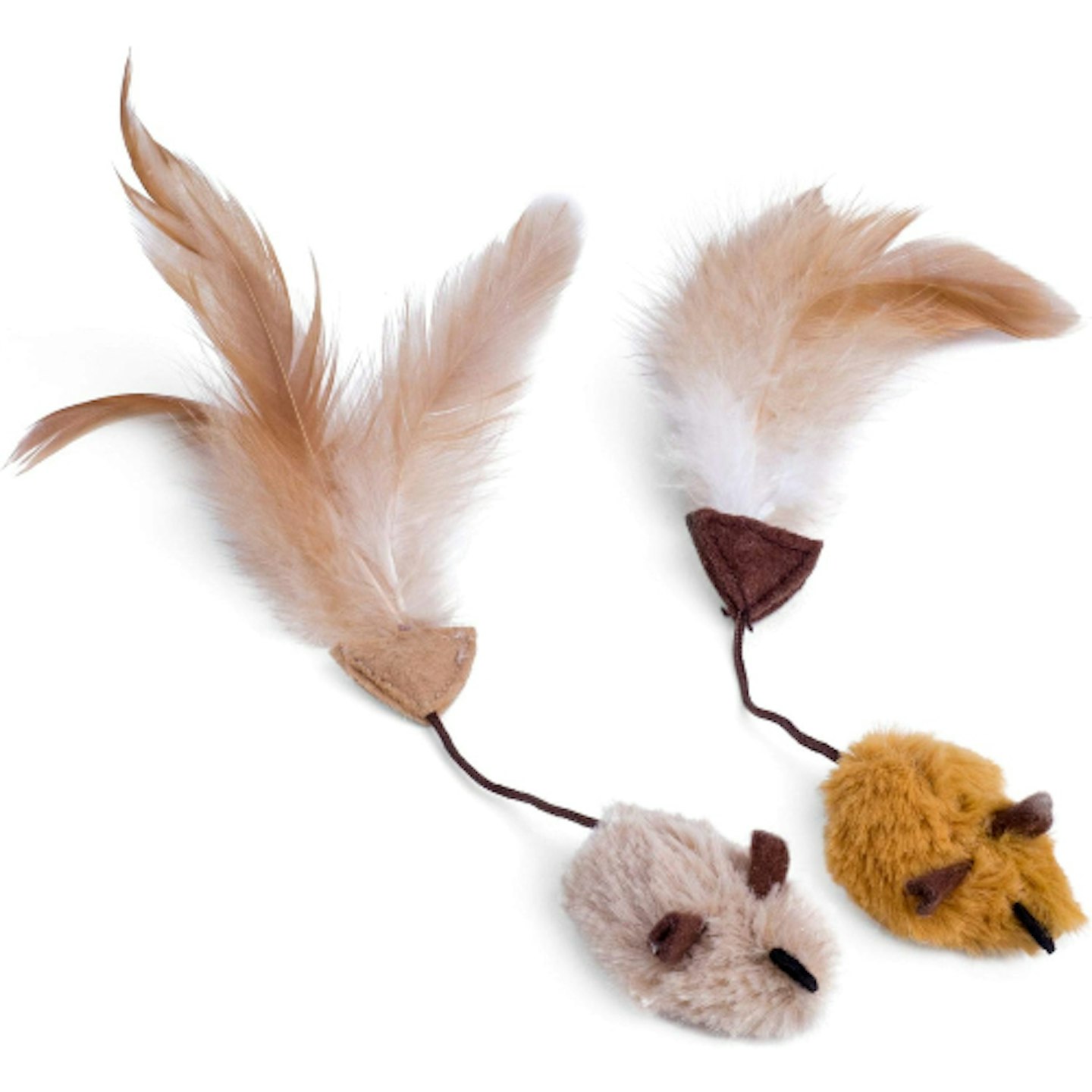 Mouse feather toy 