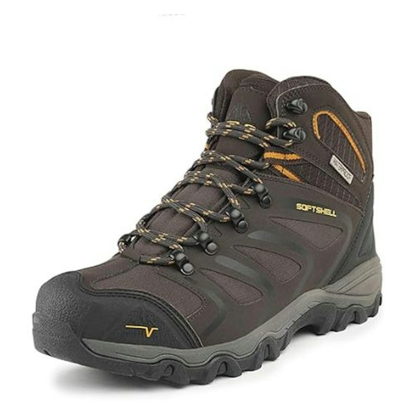 NORTIV 8 Men's Ankle High Waterproof Hiking Boots Backpacking Trekking Trails Shoes