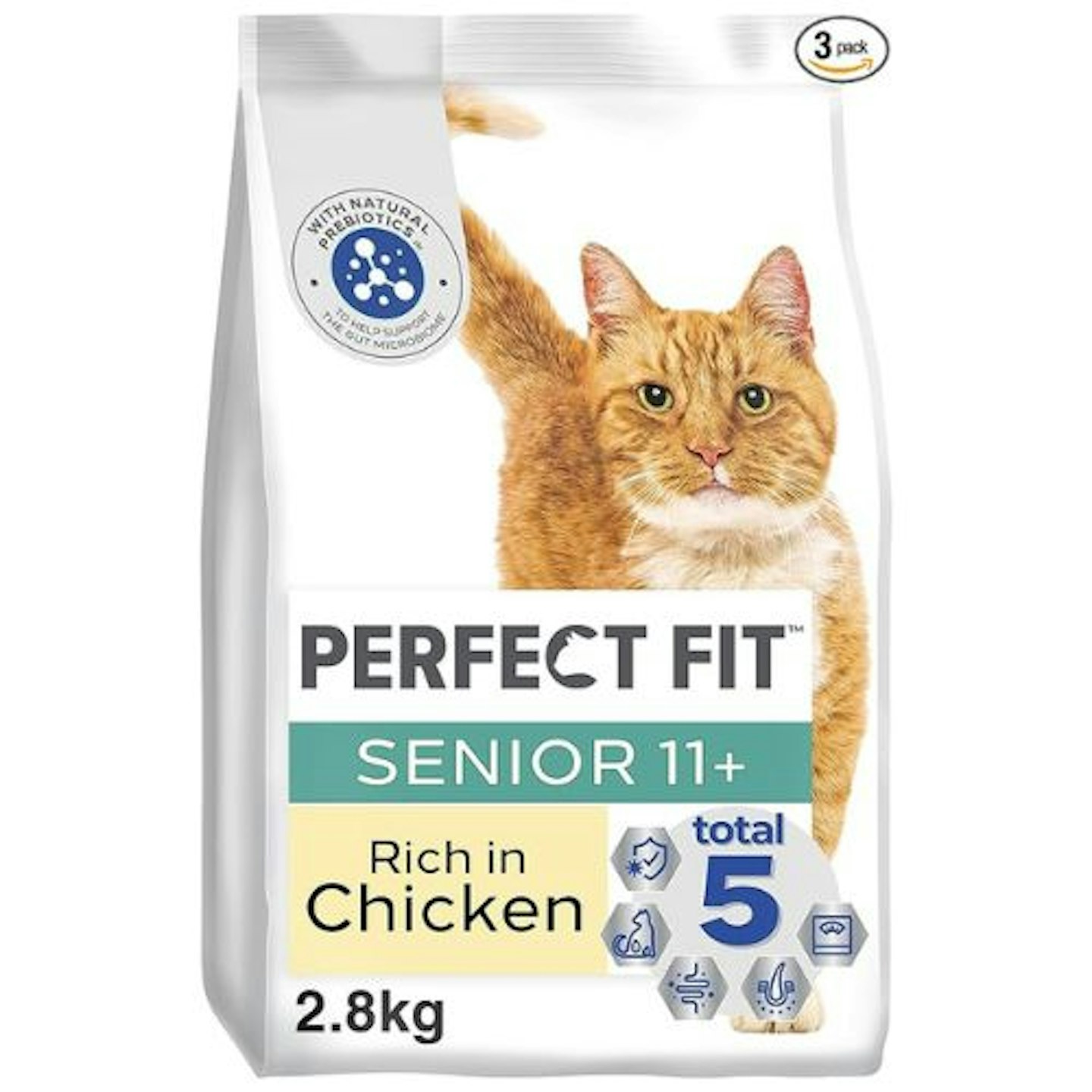 Perfect Fit Senior 11+ Complete Dry Cat Food for Senior Cats