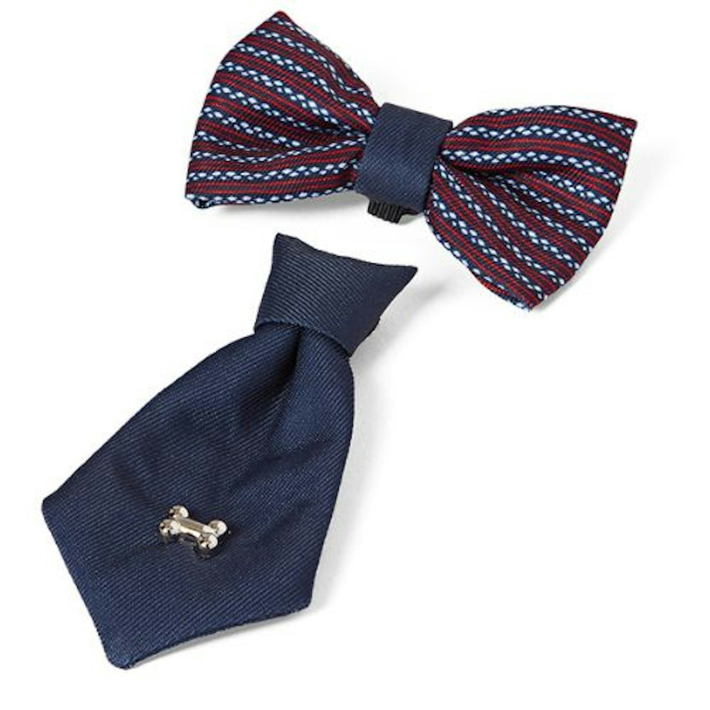 Pets at Home Dog Bow-Tie and Tie Set