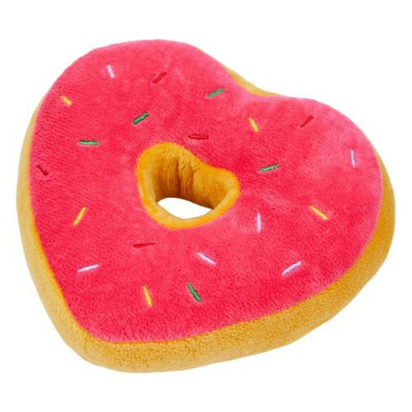 Pets at Home Heart Doughnut Dog Toy