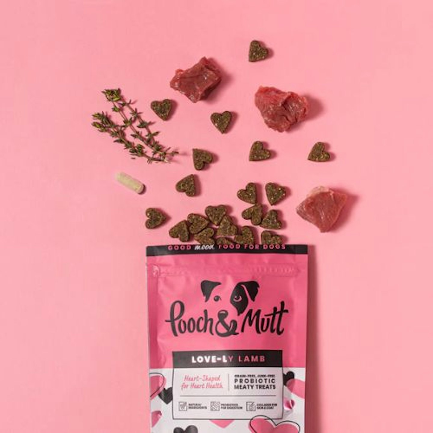 Pooch & Mutt Love-ly Lamb Meaty Treats