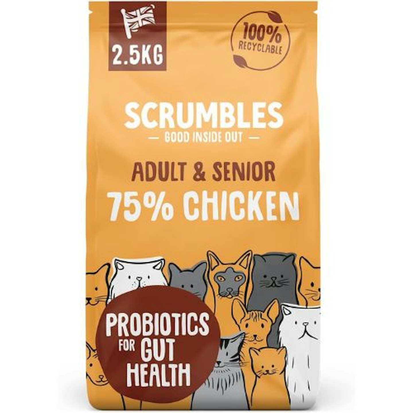 Scrumbles All Natural Dry Cat Food