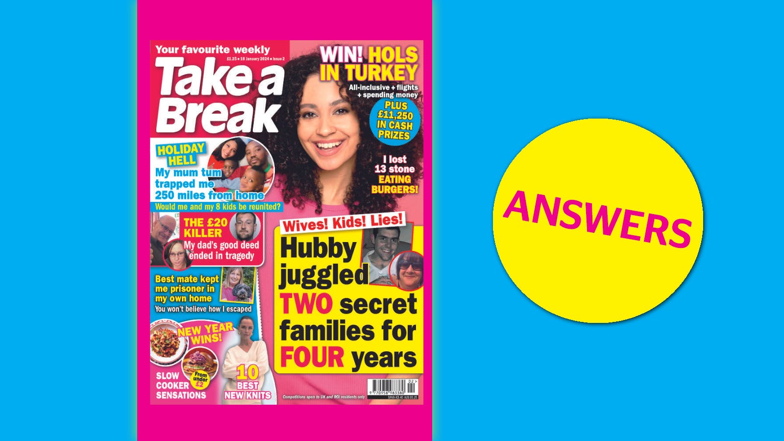 Take a Break Issue 2 Answers Competitions Take a Break