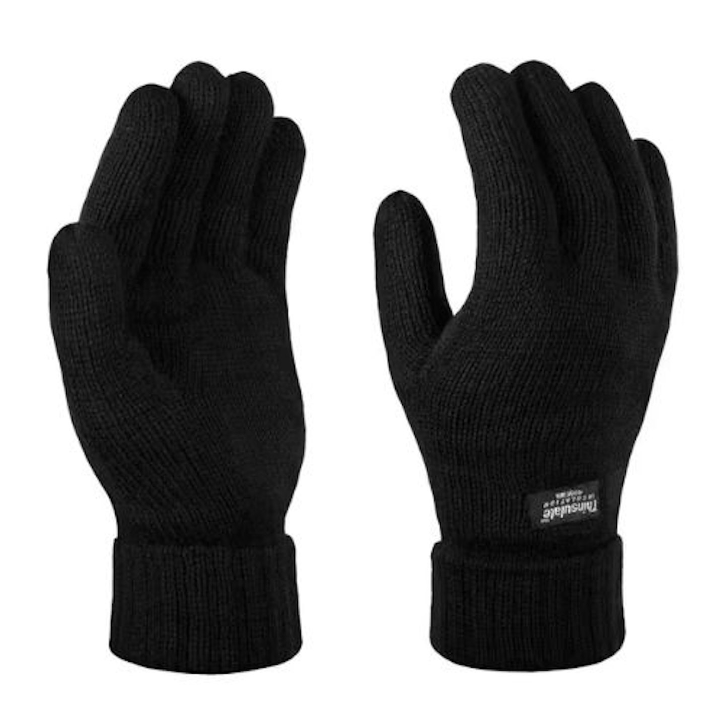 Unisex Thinsulate Thermal Winter Gloves (Black)