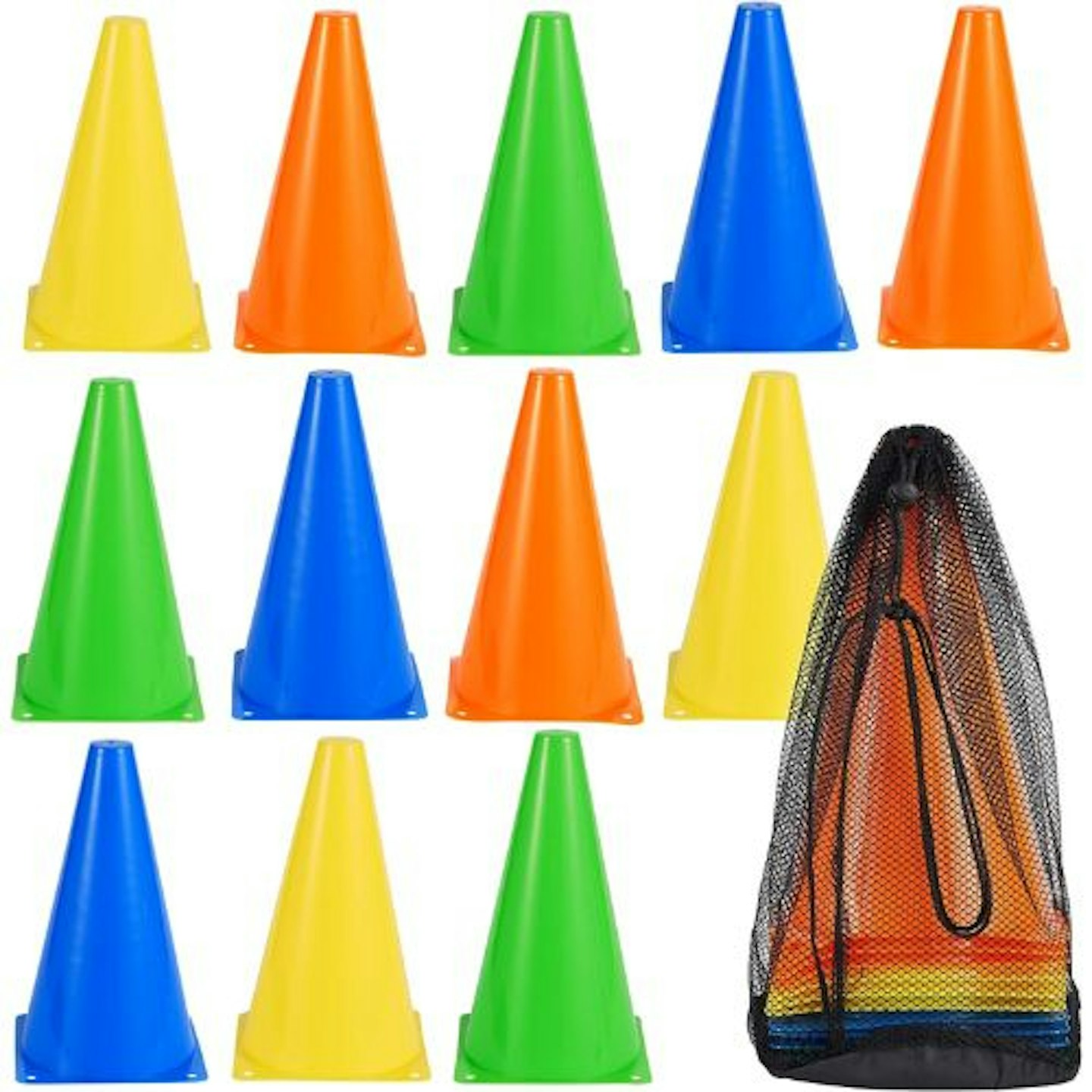 9" Multi Sport Marker Training Traffic Cones