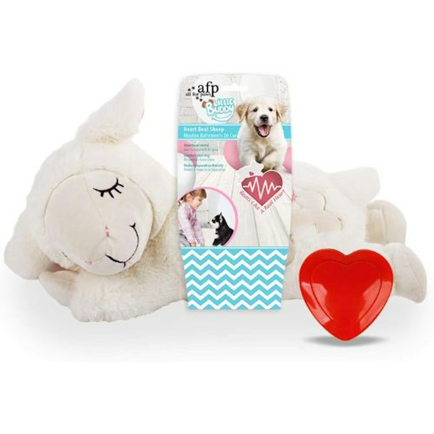 All For Paws Heartbeat Dog Toy