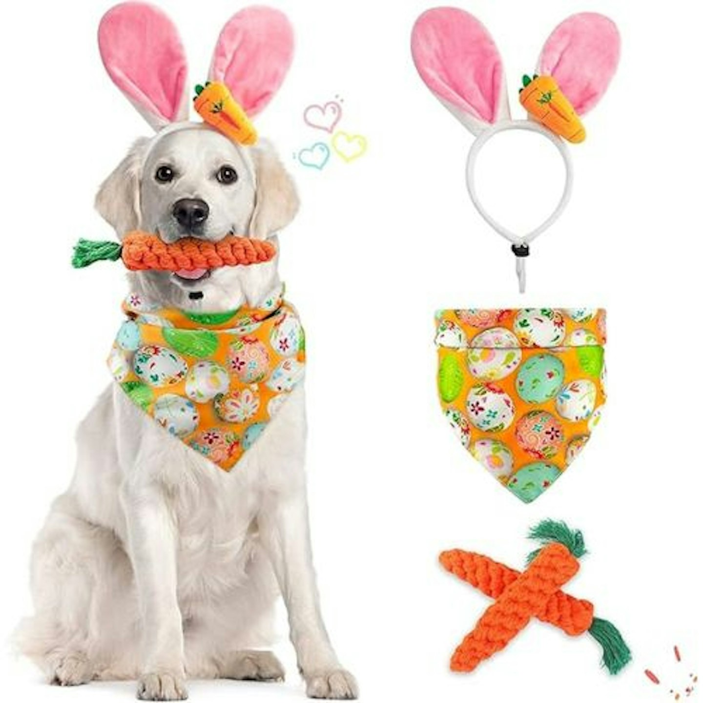 Dorakitten Easter Costume Set for Dogs